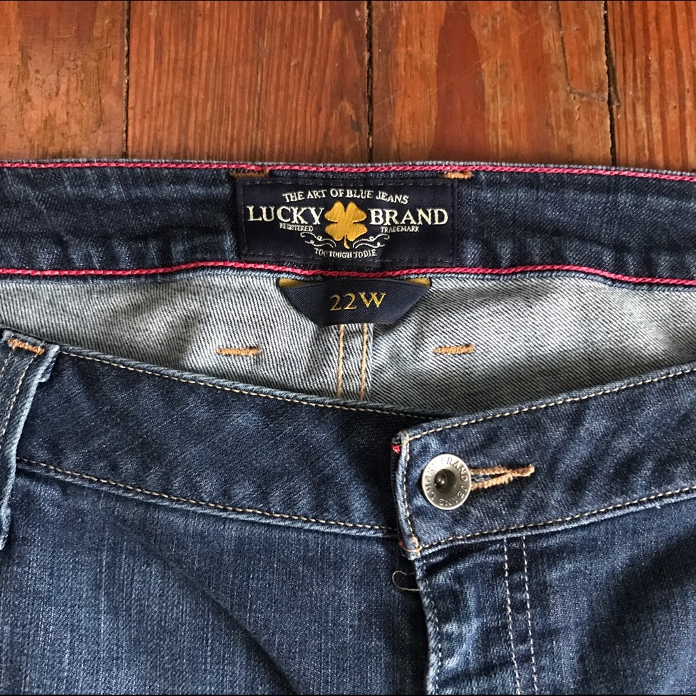 Lucky Brand "Ginger Capri" size 22W